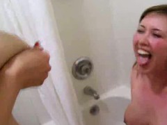 A lacjtating mommy and her female ally decide to have enjoyment in the baths by shooting her brest milk all over her. I want i was the friend, Id be happy even if i was the camera man